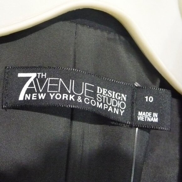 New Black Blazer Size 10 - Picture 3 of 8